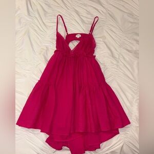 Le Lis Vibrant Pink Dress